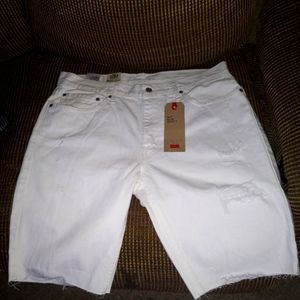 Levi's slim shorts